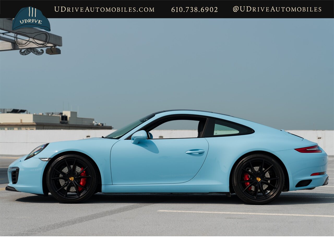 2017 Porsche 911 Carrera S  PTS Gulf Blue 7 Speed Manual 7k Miles Sport Pkg Prem Pkg Adap Sport Seats High Spec - Photo 10 - West Chester, PA 19382