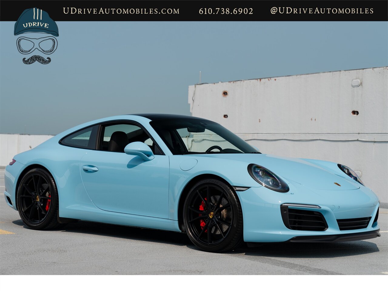 2017 Porsche 911 Carrera S  PTS Gulf Blue 7 Speed Manual 7k Miles Sport Pkg Prem Pkg Adap Sport Seats High Spec - Photo 16 - West Chester, PA 19382