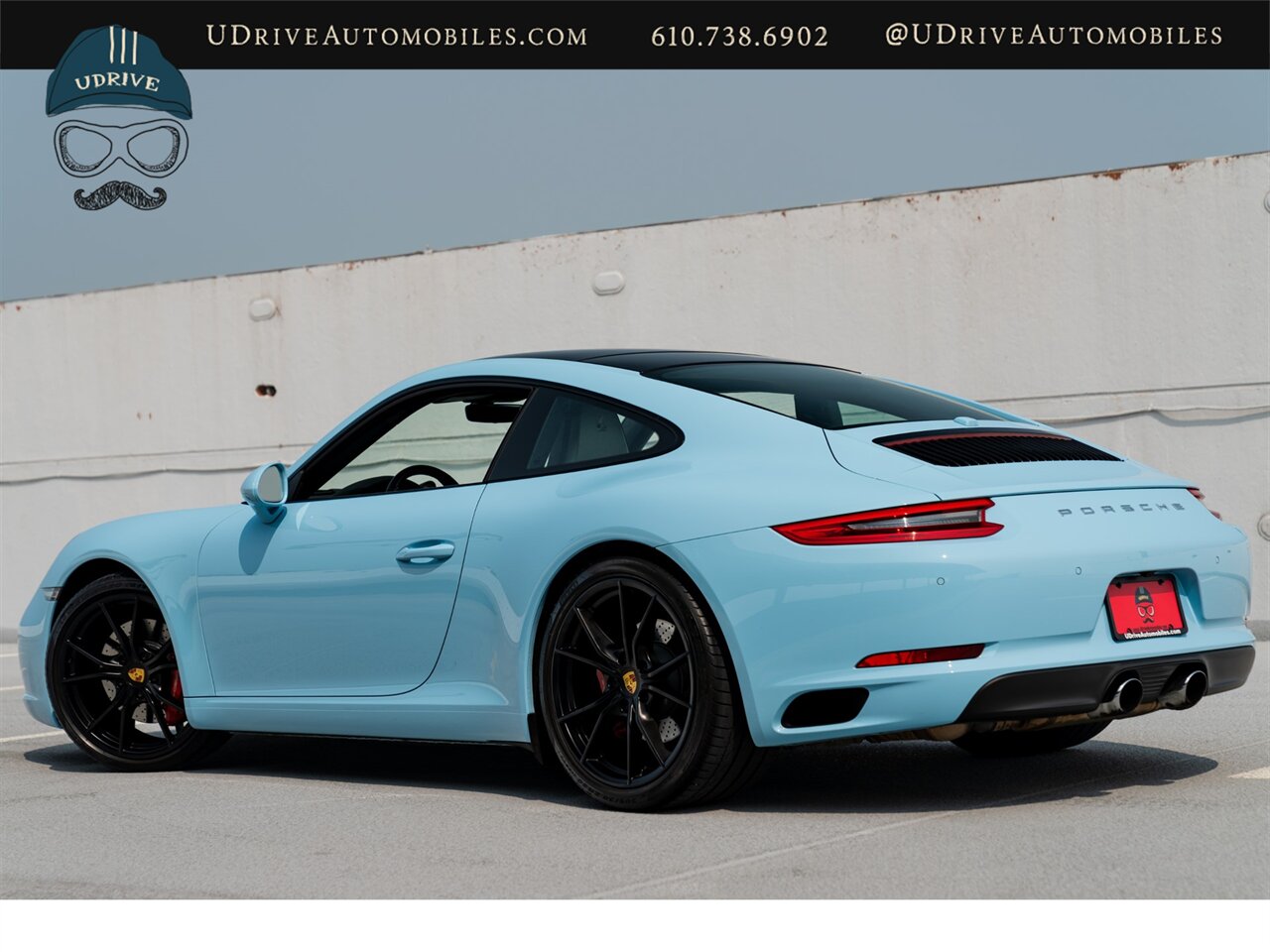 2017 Porsche 911 Carrera S  PTS Gulf Blue 7 Speed Manual 7k Miles Sport Pkg Prem Pkg Adap Sport Seats High Spec - Photo 5 - West Chester, PA 19382