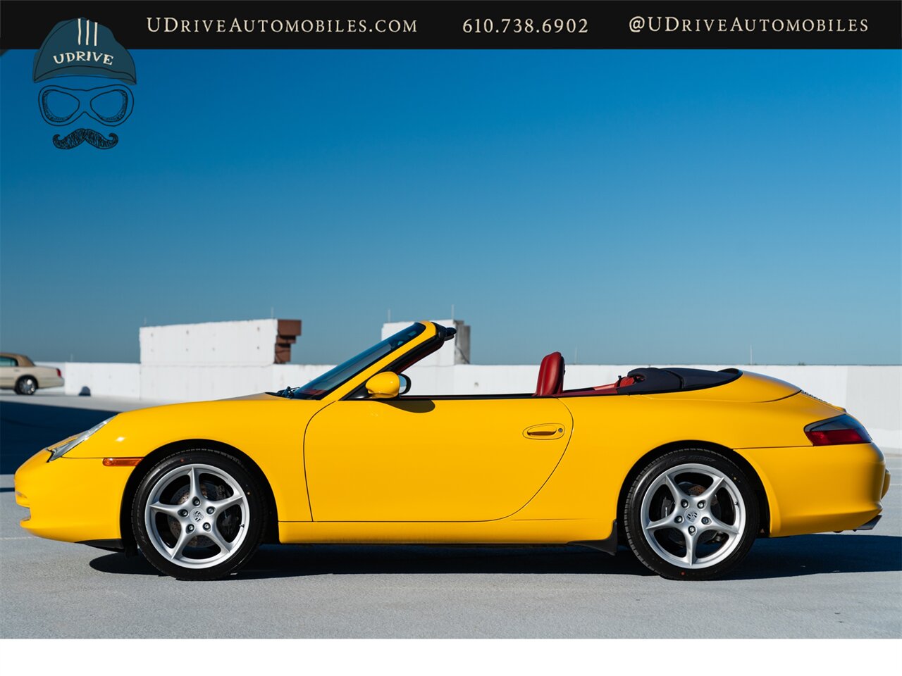 2002 Porsche 911 Carrera  Cabriolet 1 of a Kind 6 Spd Spt Seats Speed Yellow over Special Lthr Carrera Red Metropol Blue Top Adv Technic Pkg Adv Design Pkg - Photo 11 - West Chester, PA 19382