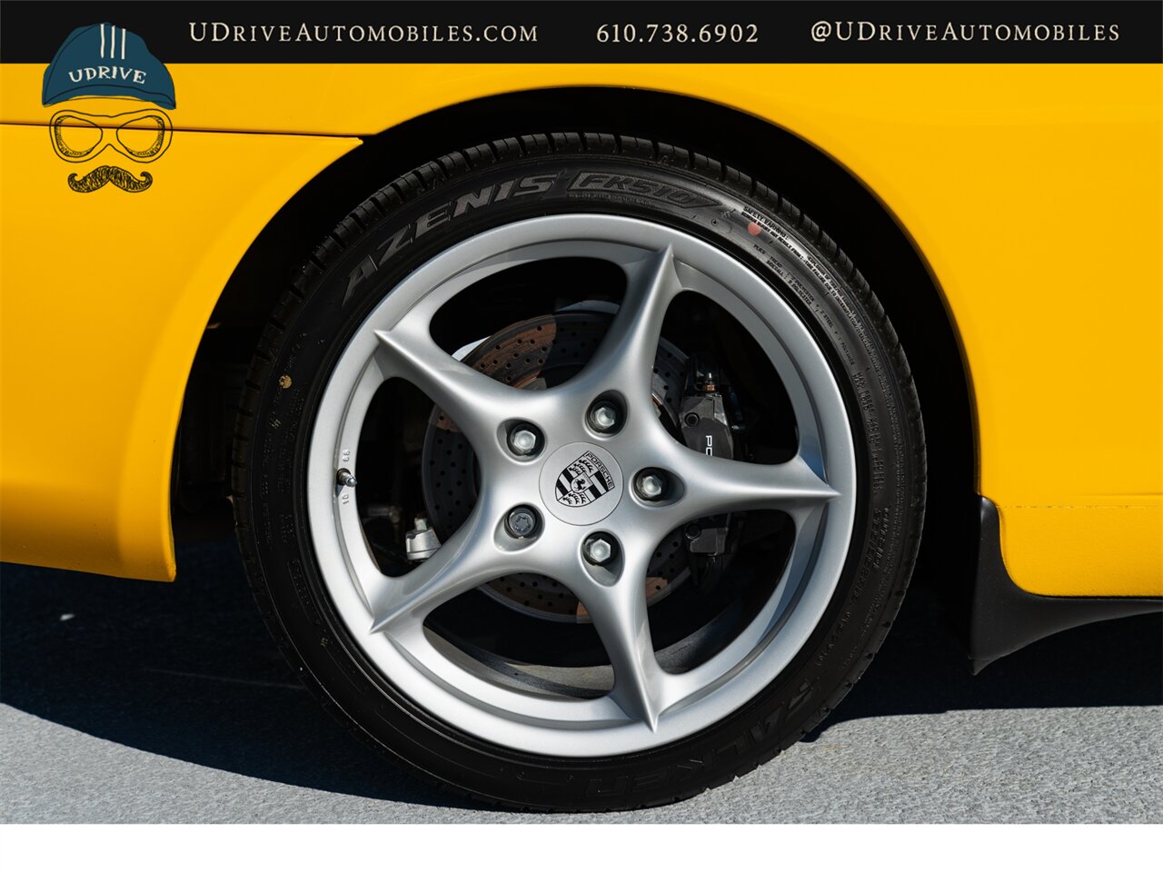 2002 Porsche 911 Carrera  Cabriolet 1 of a Kind 6 Spd Spt Seats Speed Yellow over Special Lthr Carrera Red Metropol Blue Top Adv Technic Pkg Adv Design Pkg - Photo 63 - West Chester, PA 19382