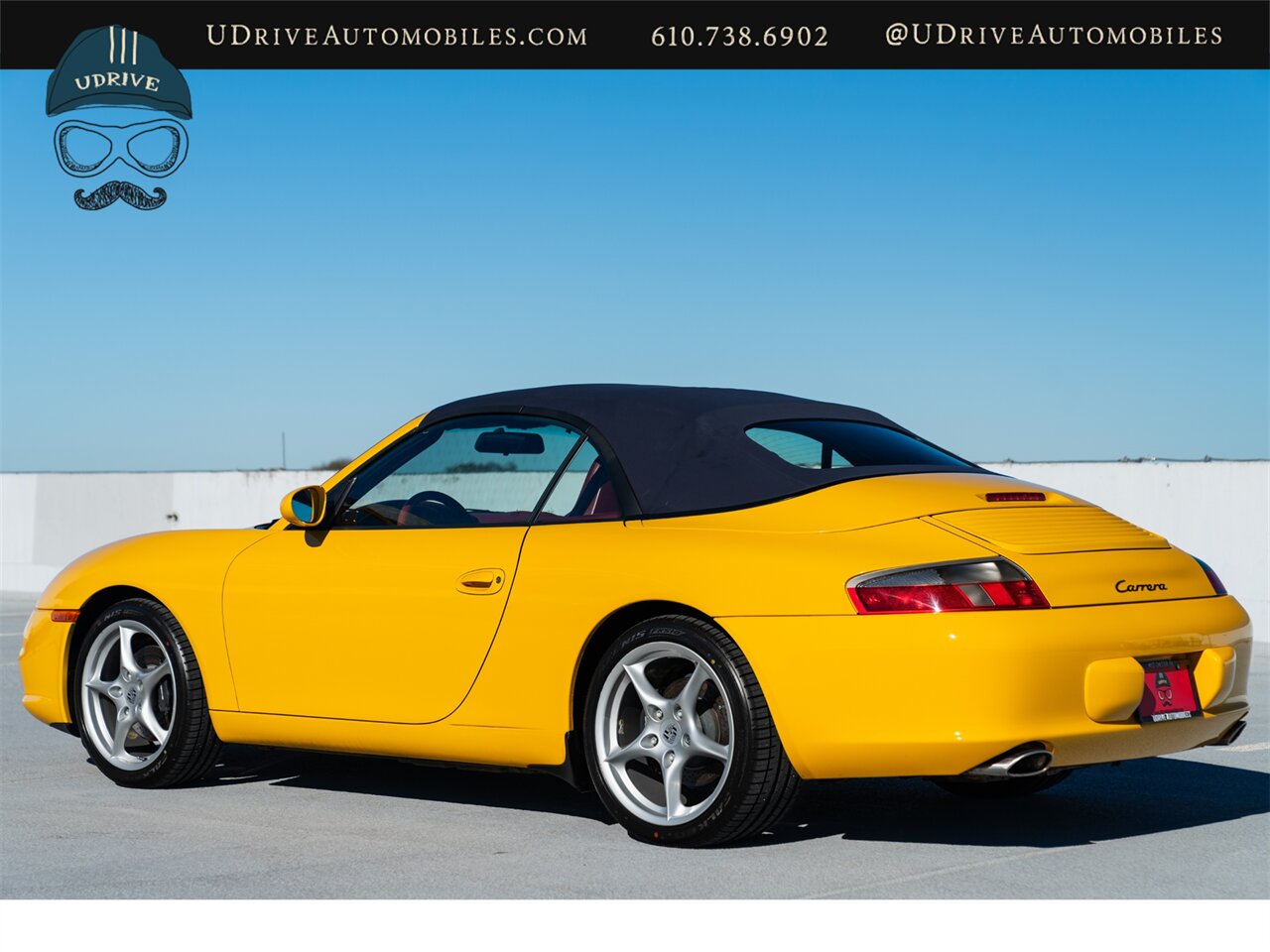 2002 Porsche 911 Carrera  Cabriolet 1 of a Kind 6 Spd Spt Seats Speed Yellow over Special Lthr Carrera Red Metropol Blue Top Adv Technic Pkg Adv Design Pkg - Photo 54 - West Chester, PA 19382