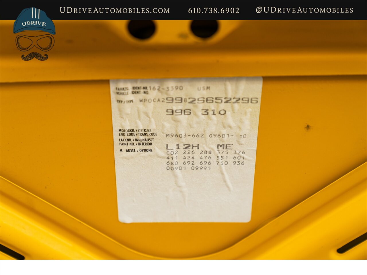 2002 Porsche 911 Carrera  Cabriolet 1 of a Kind 6 Spd Spt Seats Speed Yellow over Special Lthr Carrera Red Metropol Blue Top Adv Technic Pkg Adv Design Pkg - Photo 51 - West Chester, PA 19382