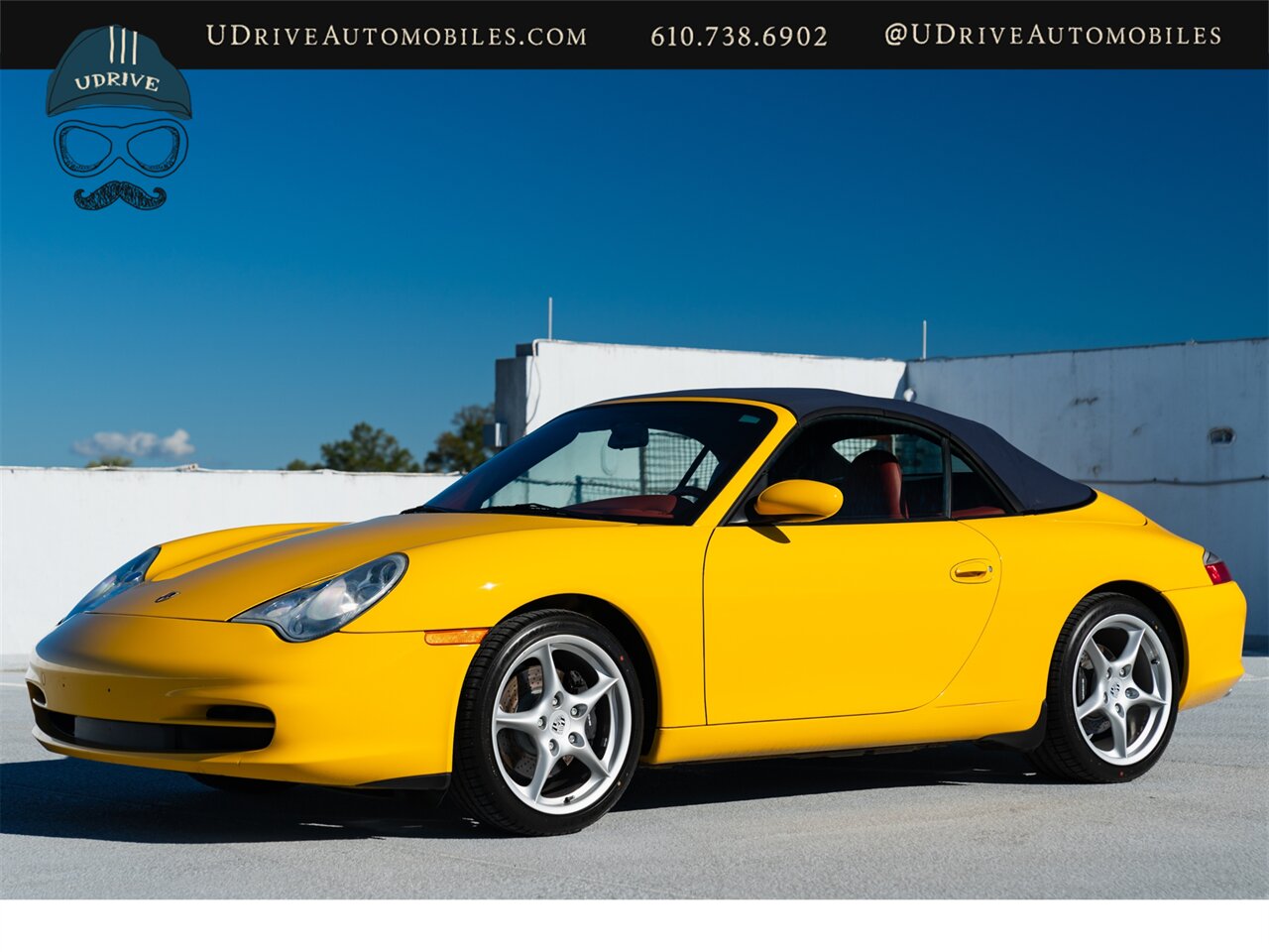 2002 Porsche 911 Carrera  Cabriolet 1 of a Kind 6 Spd Spt Seats Speed Yellow over Special Lthr Carrera Red Metropol Blue Top Adv Technic Pkg Adv Design Pkg - Photo 52 - West Chester, PA 19382