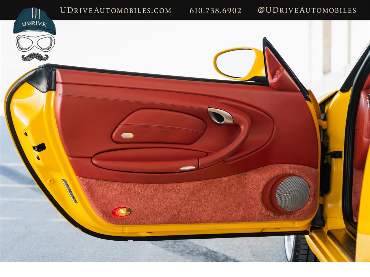 2002 Porsche 911 Carrera  Cabriolet 1 of a Kind 6 Spd Spt Seats Speed Yellow over Special Lthr Carrera Red Metropol Blue Top Adv Technic Pkg Adv Design Pkg - Photo 28 - West Chester, PA 19382