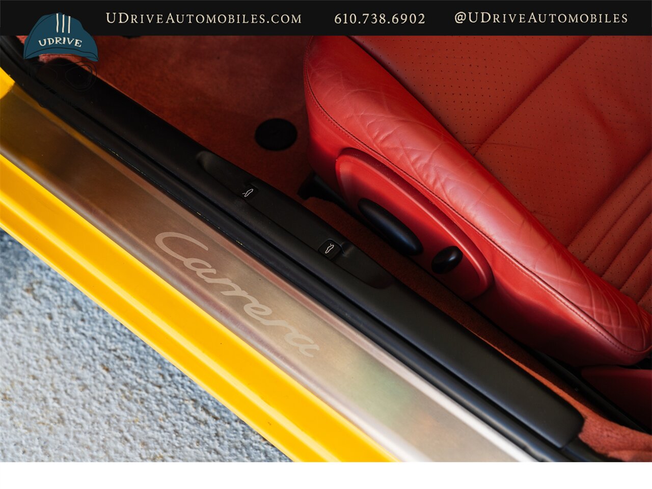 2002 Porsche 911 Carrera  Cabriolet 1 of a Kind 6 Spd Spt Seats Speed Yellow over Special Lthr Carrera Red Metropol Blue Top Adv Technic Pkg Adv Design Pkg - Photo 32 - West Chester, PA 19382