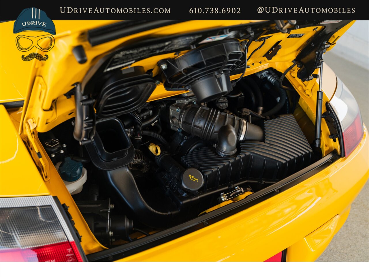 2002 Porsche 911 Carrera  Cabriolet 1 of a Kind 6 Spd Spt Seats Speed Yellow over Special Lthr Carrera Red Metropol Blue Top Adv Technic Pkg Adv Design Pkg - Photo 47 - West Chester, PA 19382