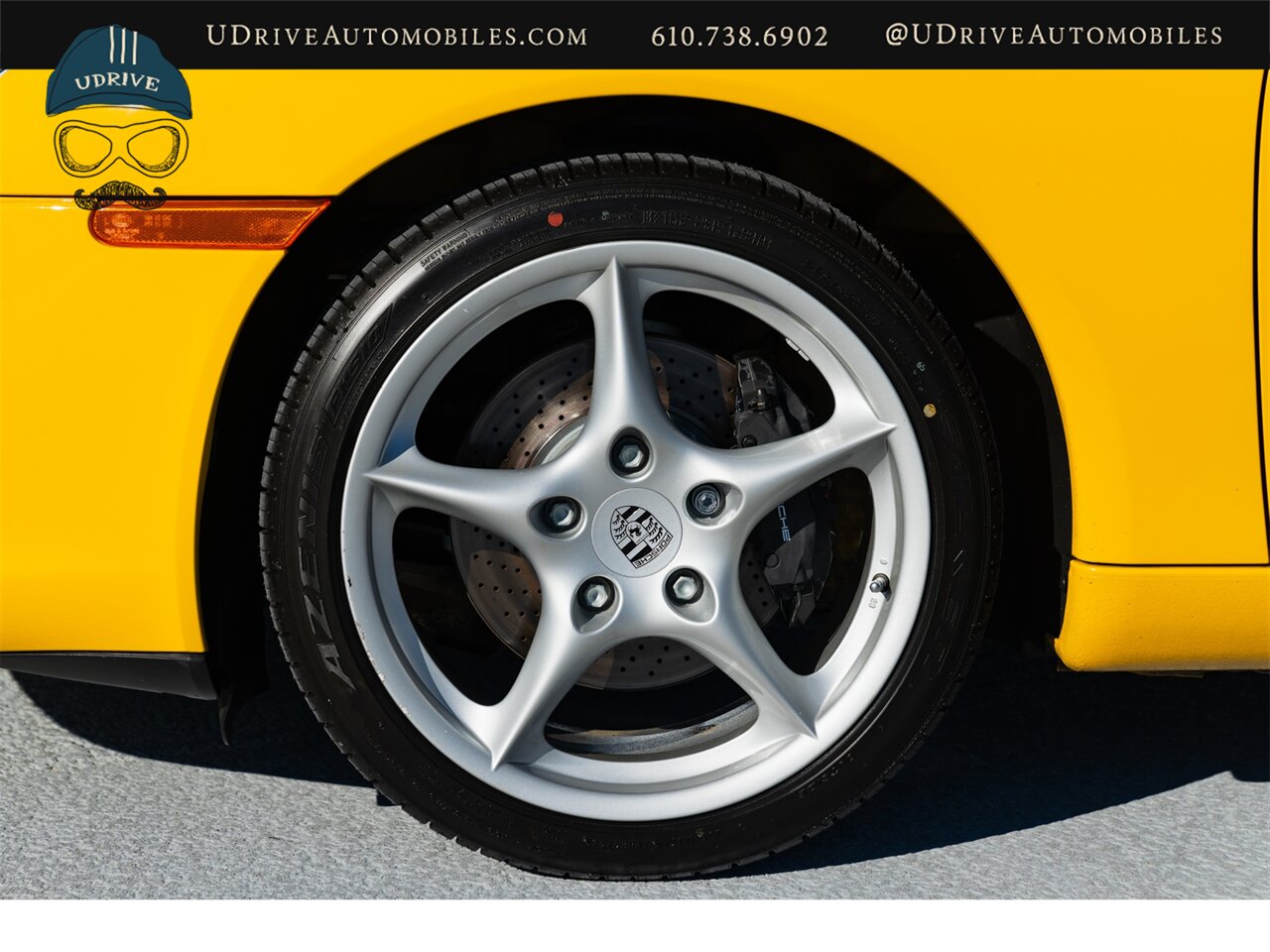 2002 Porsche 911 Carrera  Cabriolet 1 of a Kind 6 Spd Spt Seats Speed Yellow over Special Lthr Carrera Red Metropol Blue Top Adv Technic Pkg Adv Design Pkg - Photo 61 - West Chester, PA 19382
