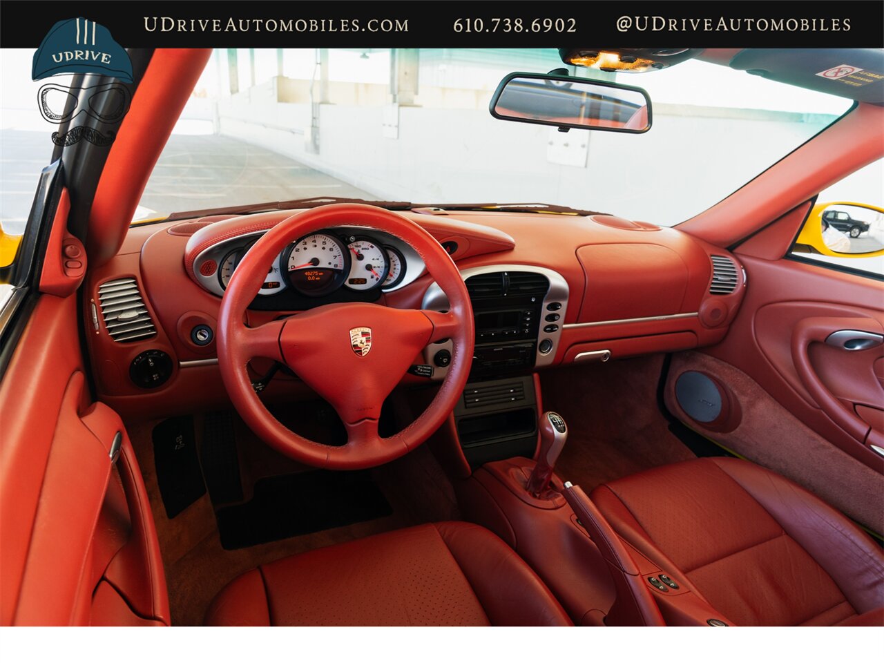 2002 Porsche 911 Carrera  Cabriolet 1 of a Kind 6 Spd Spt Seats Speed Yellow over Special Lthr Carrera Red Metropol Blue Top Adv Technic Pkg Adv Design Pkg - Photo 7 - West Chester, PA 19382