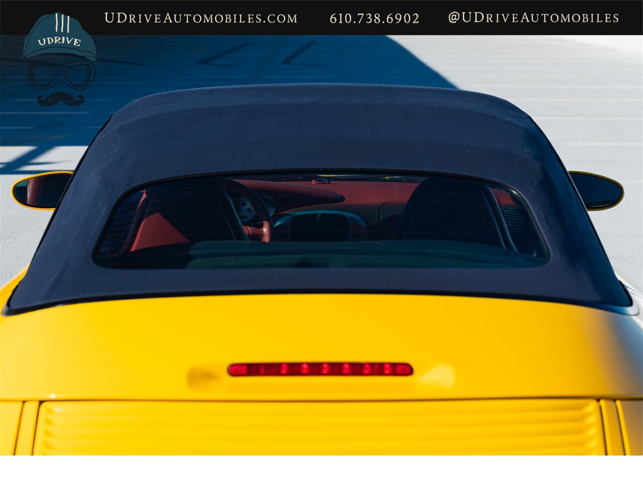 2002 Porsche 911 Carrera  Cabriolet 1 of a Kind 6 Spd Spt Seats Speed Yellow over Special Lthr Carrera Red Metropol Blue Top Adv Technic Pkg Adv Design Pkg - Photo 56 - West Chester, PA 19382
