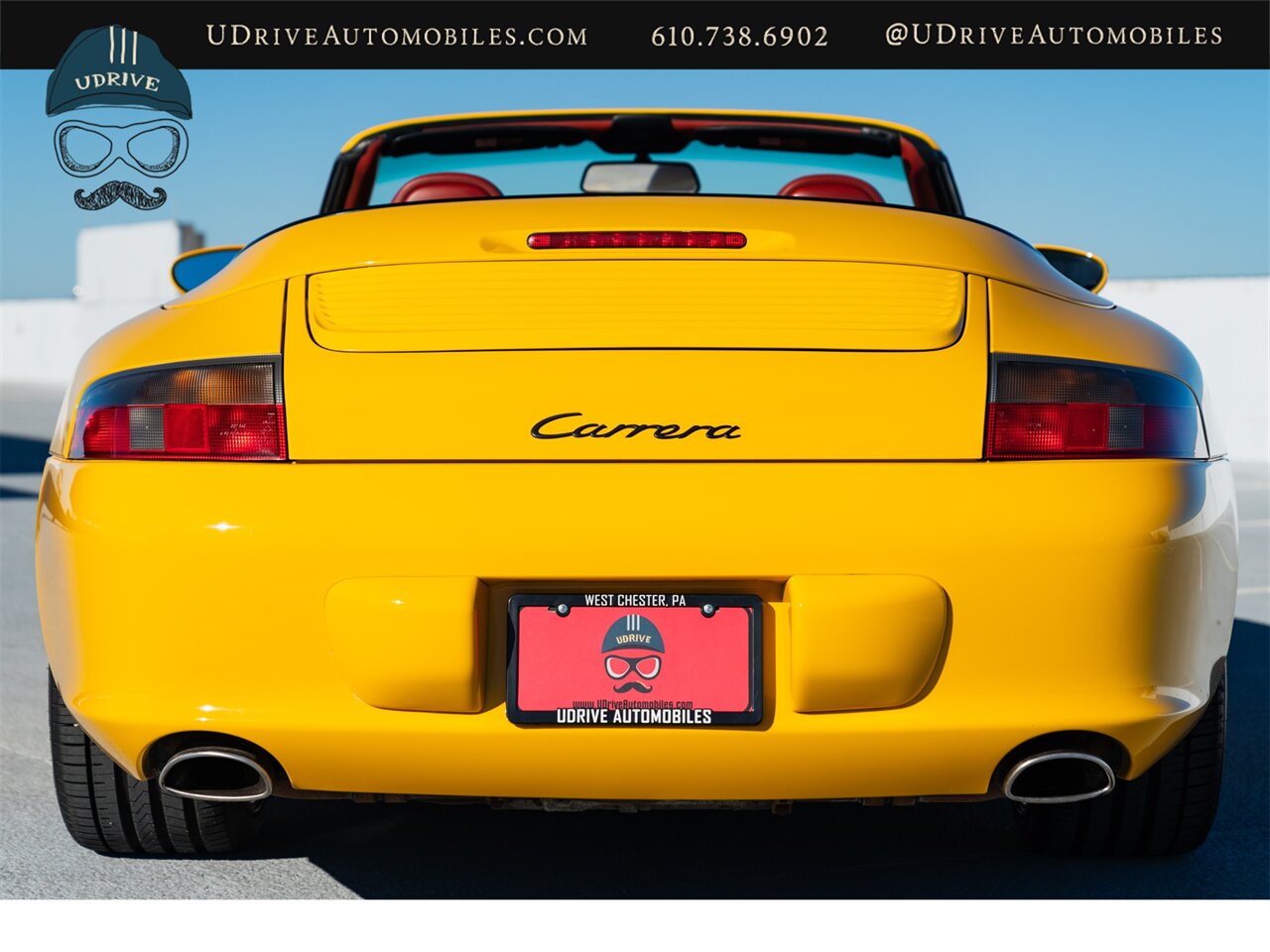 2002 Porsche 911 Carrera  Cabriolet 1 of a Kind 6 Spd Spt Seats Speed Yellow over Special Lthr Carrera Red Metropol Blue Top Adv Technic Pkg Adv Design Pkg - Photo 24 - West Chester, PA 19382