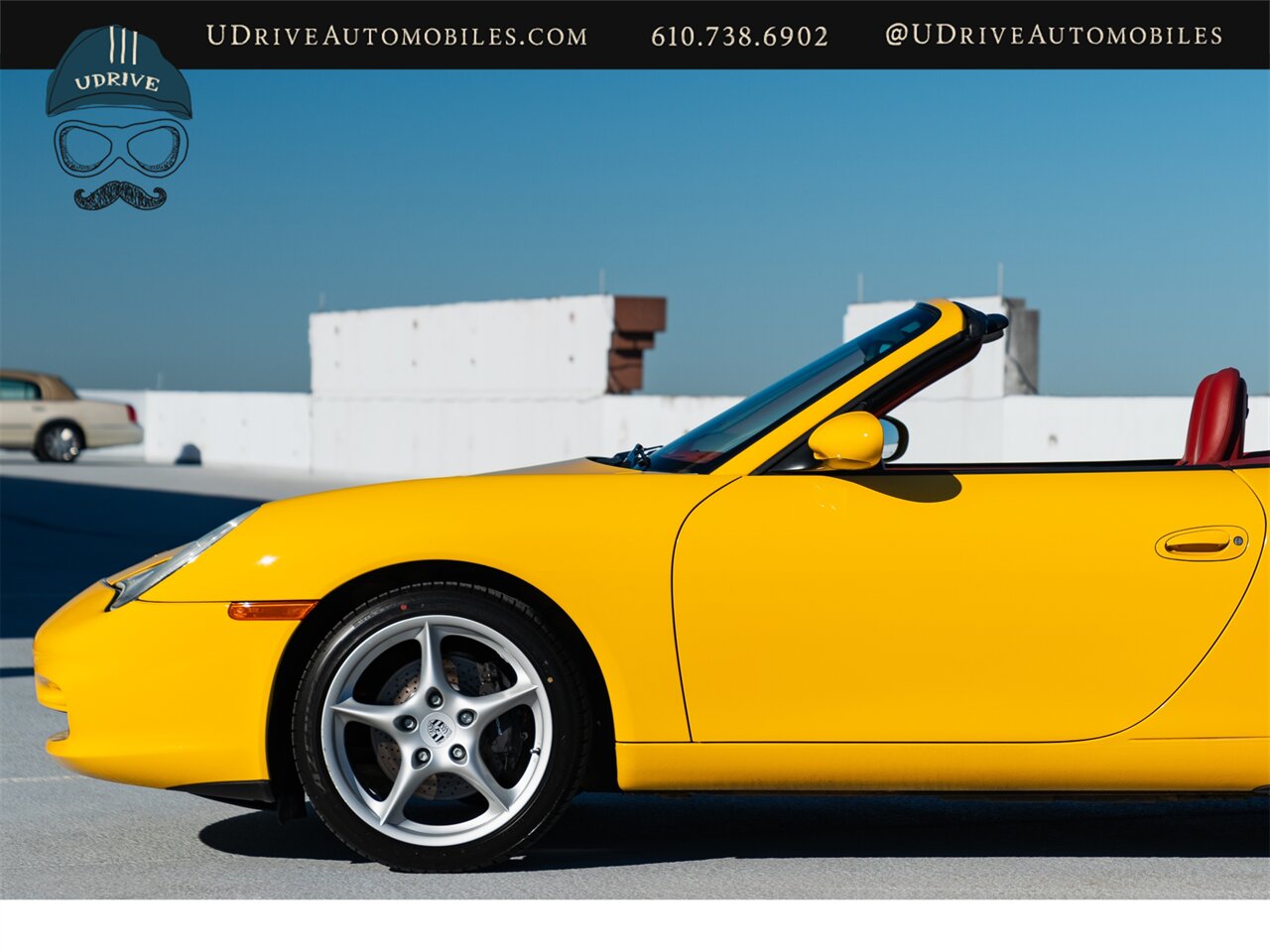 2002 Porsche 911 Carrera  Cabriolet 1 of a Kind 6 Spd Spt Seats Speed Yellow over Special Lthr Carrera Red Metropol Blue Top Adv Technic Pkg Adv Design Pkg - Photo 12 - West Chester, PA 19382