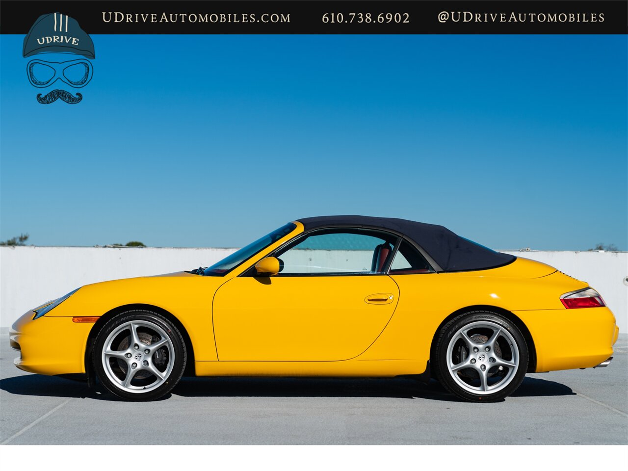2002 Porsche 911 Carrera  Cabriolet 1 of a Kind 6 Spd Spt Seats Speed Yellow over Special Lthr Carrera Red Metropol Blue Top Adv Technic Pkg Adv Design Pkg - Photo 10 - West Chester, PA 19382