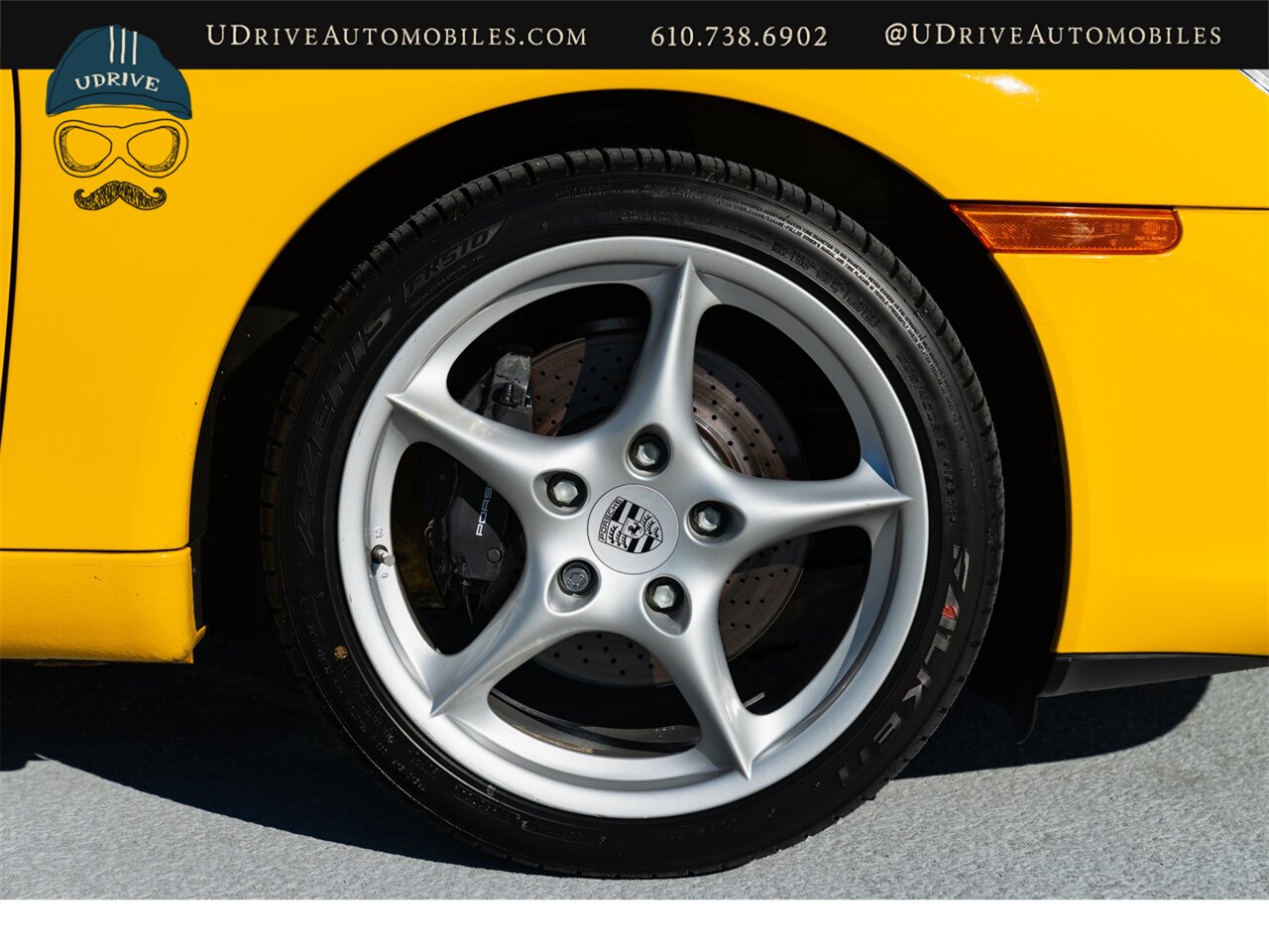 2002 Porsche 911 Carrera  Cabriolet 1 of a Kind 6 Spd Spt Seats Speed Yellow over Special Lthr Carrera Red Metropol Blue Top Adv Technic Pkg Adv Design Pkg - Photo 64 - West Chester, PA 19382