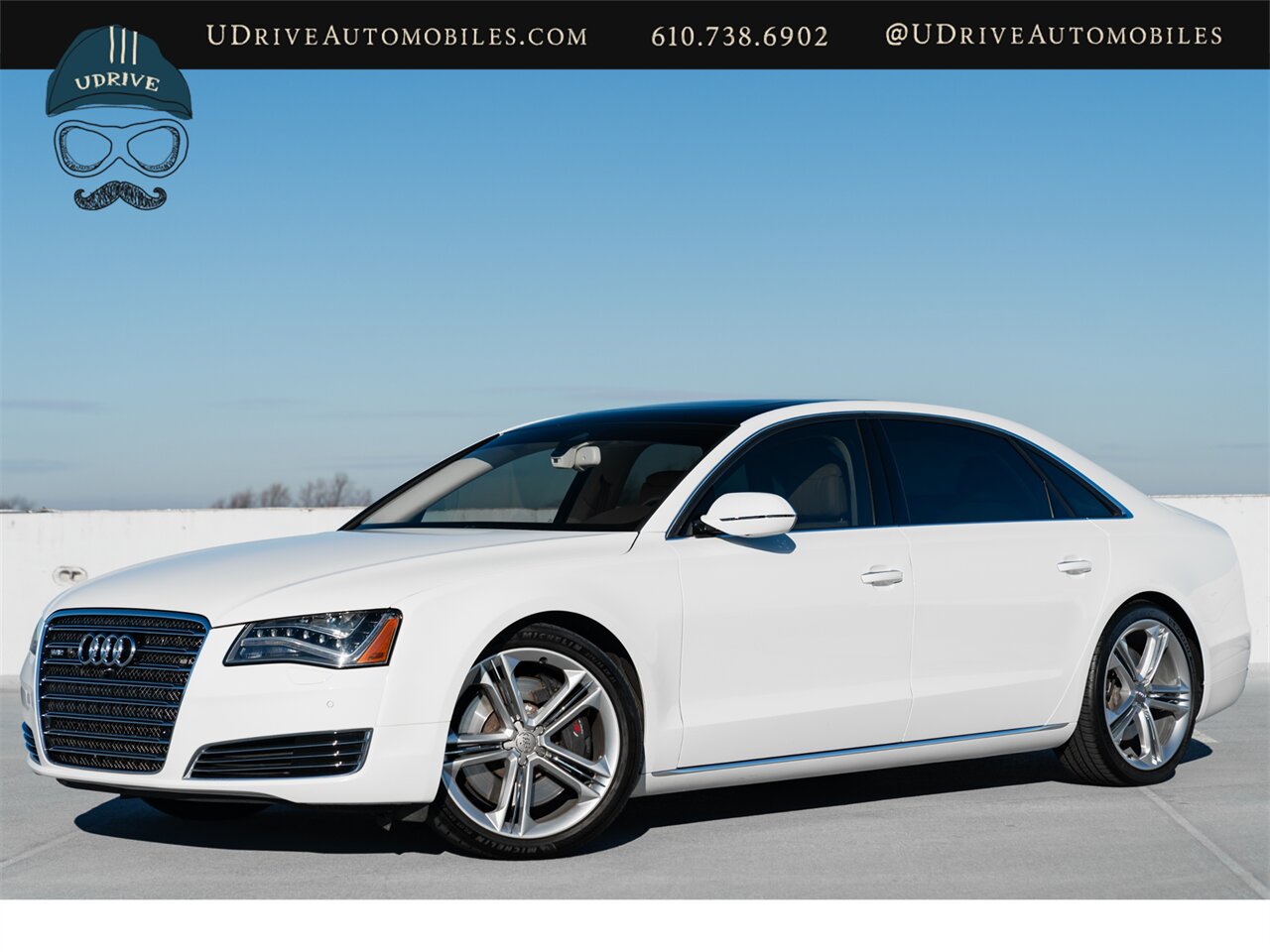 2013 Audi A8 L W12 quattro  21k Miles 1 Owner 21 " S8 Wheels - Photo 1 - West Chester, PA 19382