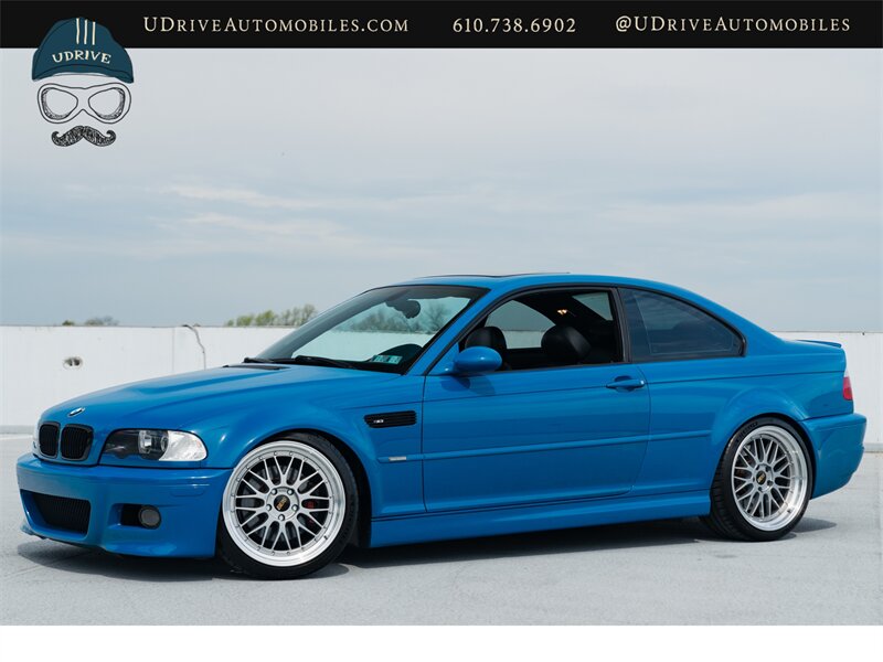 2003 BMW M3  6 Speed Manual Laguna Seca Blue E46