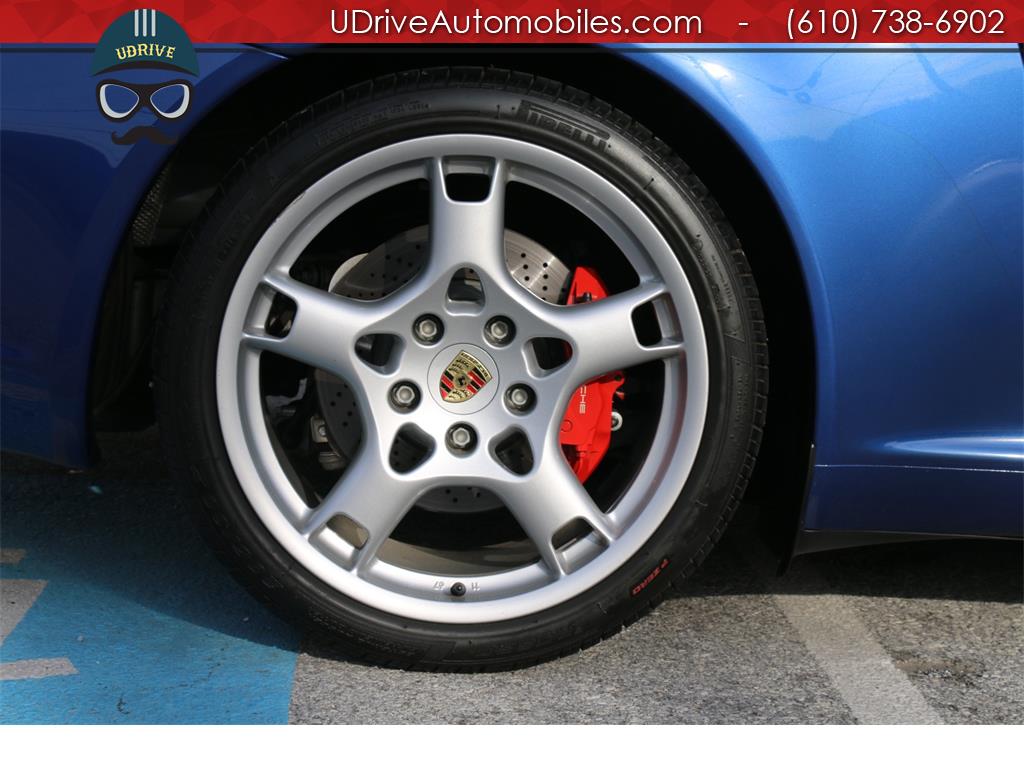 2006 Porsche 911 997 S Cabriolet 6 Speed Blue Top Sport Chrono   - Photo 36 - West Chester, PA 19382