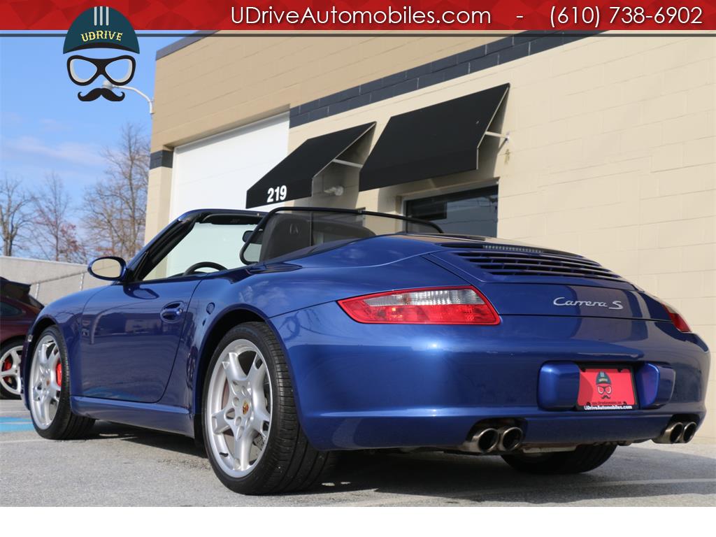 2006 Porsche 911 997 S Cabriolet 6 Speed Blue Top Sport Chrono   - Photo 18 - West Chester, PA 19382