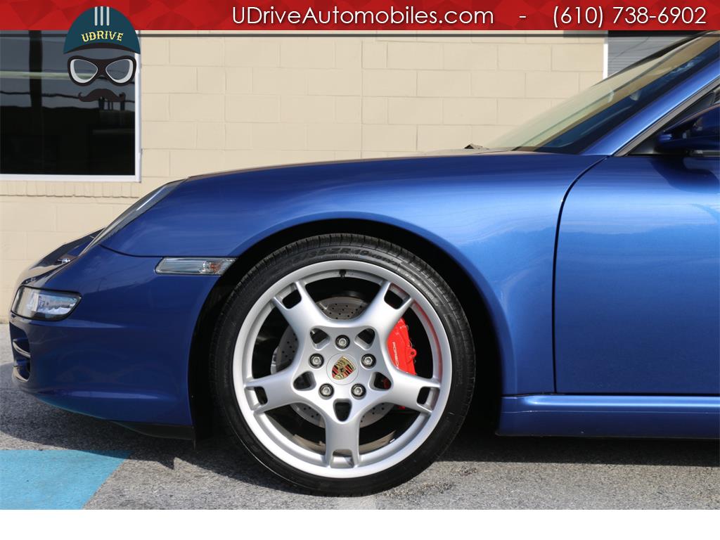 2006 Porsche 911 997 S Cabriolet 6 Speed Blue Top Sport Chrono   - Photo 3 - West Chester, PA 19382