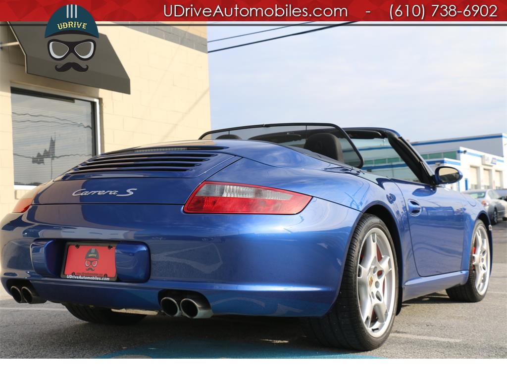 2006 Porsche 911 997 S Cabriolet 6 Speed Blue Top Sport Chrono   - Photo 11 - West Chester, PA 19382