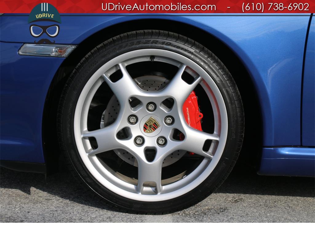 2006 Porsche 911 997 S Cabriolet 6 Speed Blue Top Sport Chrono   - Photo 34 - West Chester, PA 19382