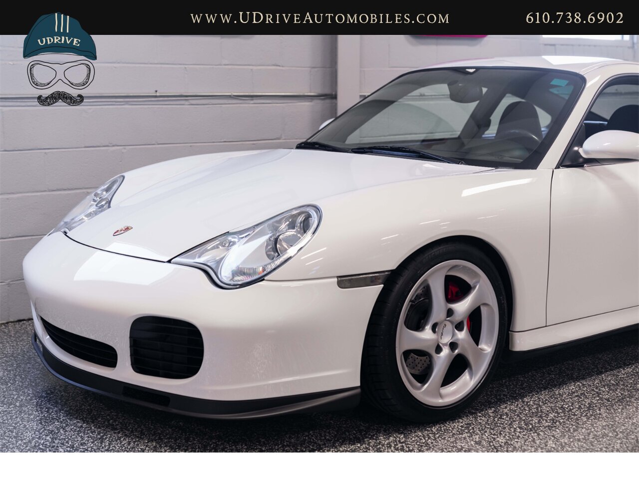 2004 Porsche 911 Turbo 996 6 Speed Carrara White over Black  White Vent Slats White Gauge Surround - Photo 10 - West Chester, PA 19382