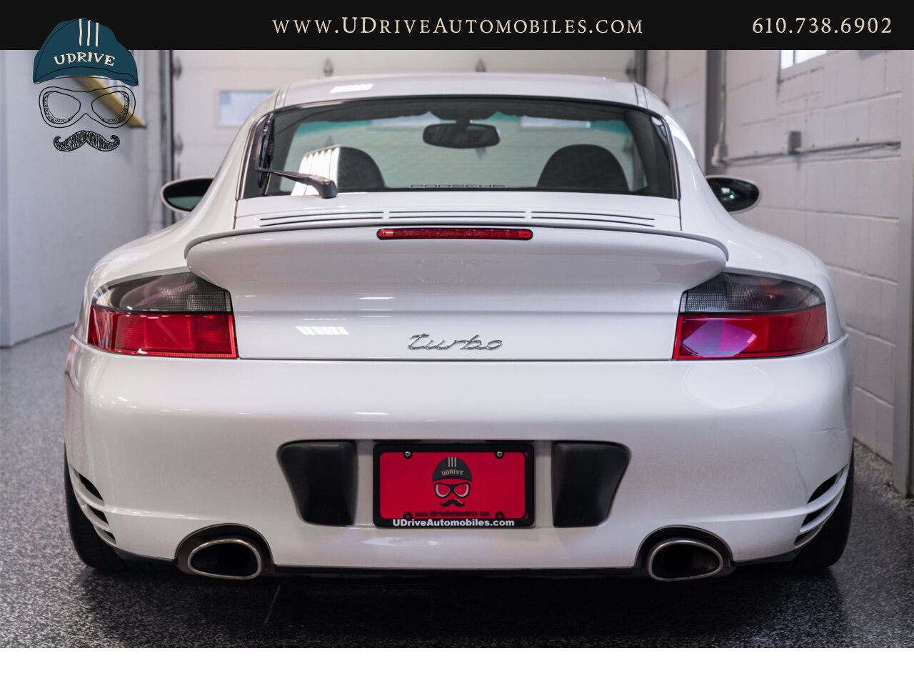 2004 Porsche 911 Turbo 996 6 Speed Carrara White over Black  White Vent Slats White Gauge Surround - Photo 21 - West Chester, PA 19382