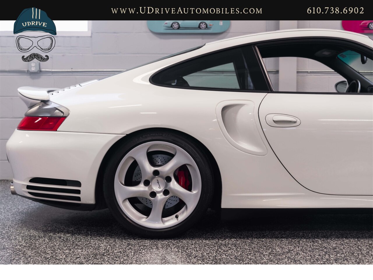 2004 Porsche 911 Turbo 996 6 Speed Carrara White over Black  White Vent Slats White Gauge Surround - Photo 19 - West Chester, PA 19382