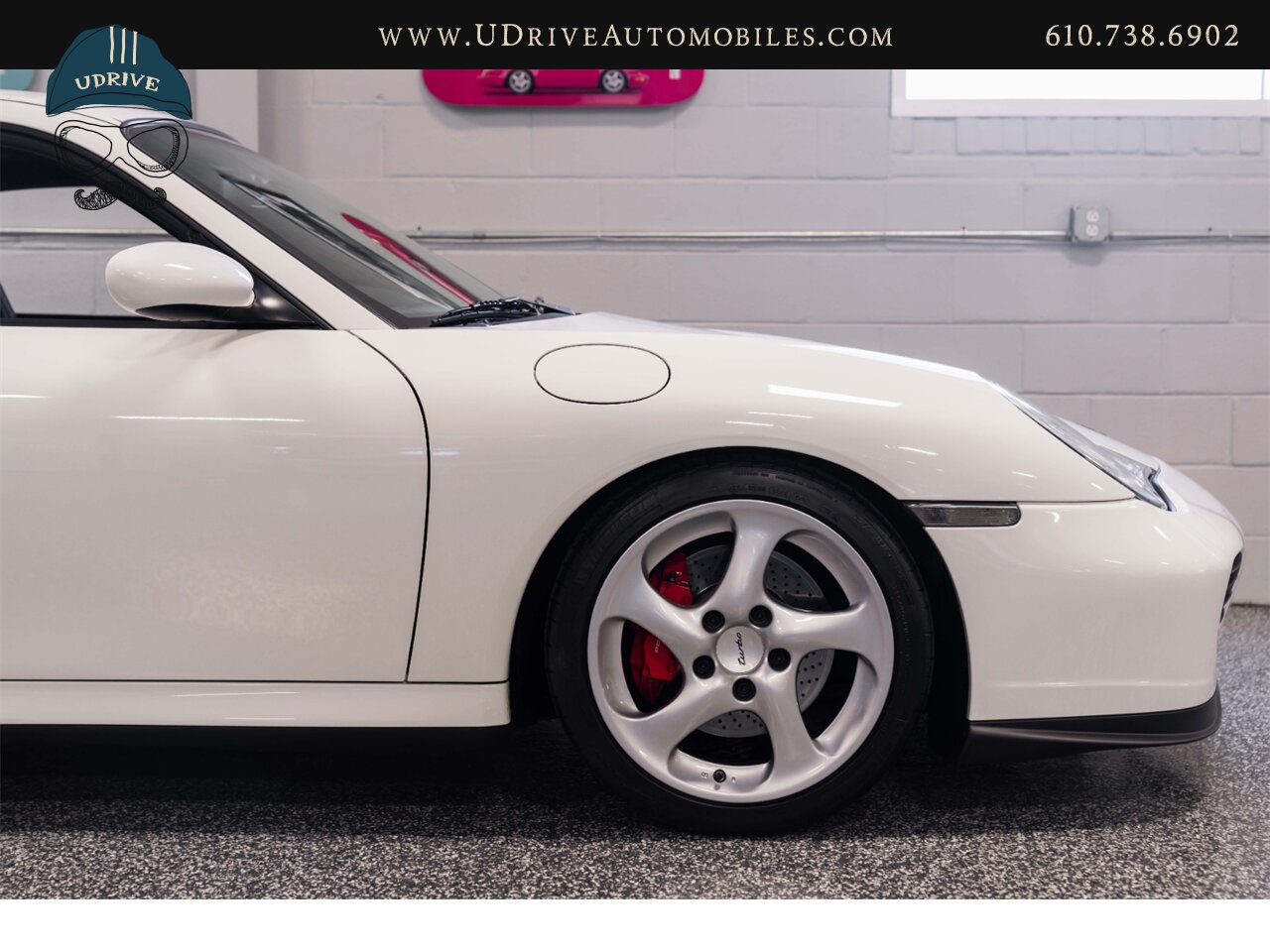 2004 Porsche 911 Turbo 996 6 Speed Carrara White over Black  White Vent Slats White Gauge Surround - Photo 17 - West Chester, PA 19382