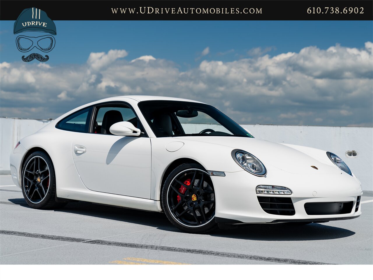 2009 Porsche 911 Carrera S  Red Belts Rare Carrara White - Photo 4 - West Chester, PA 19382