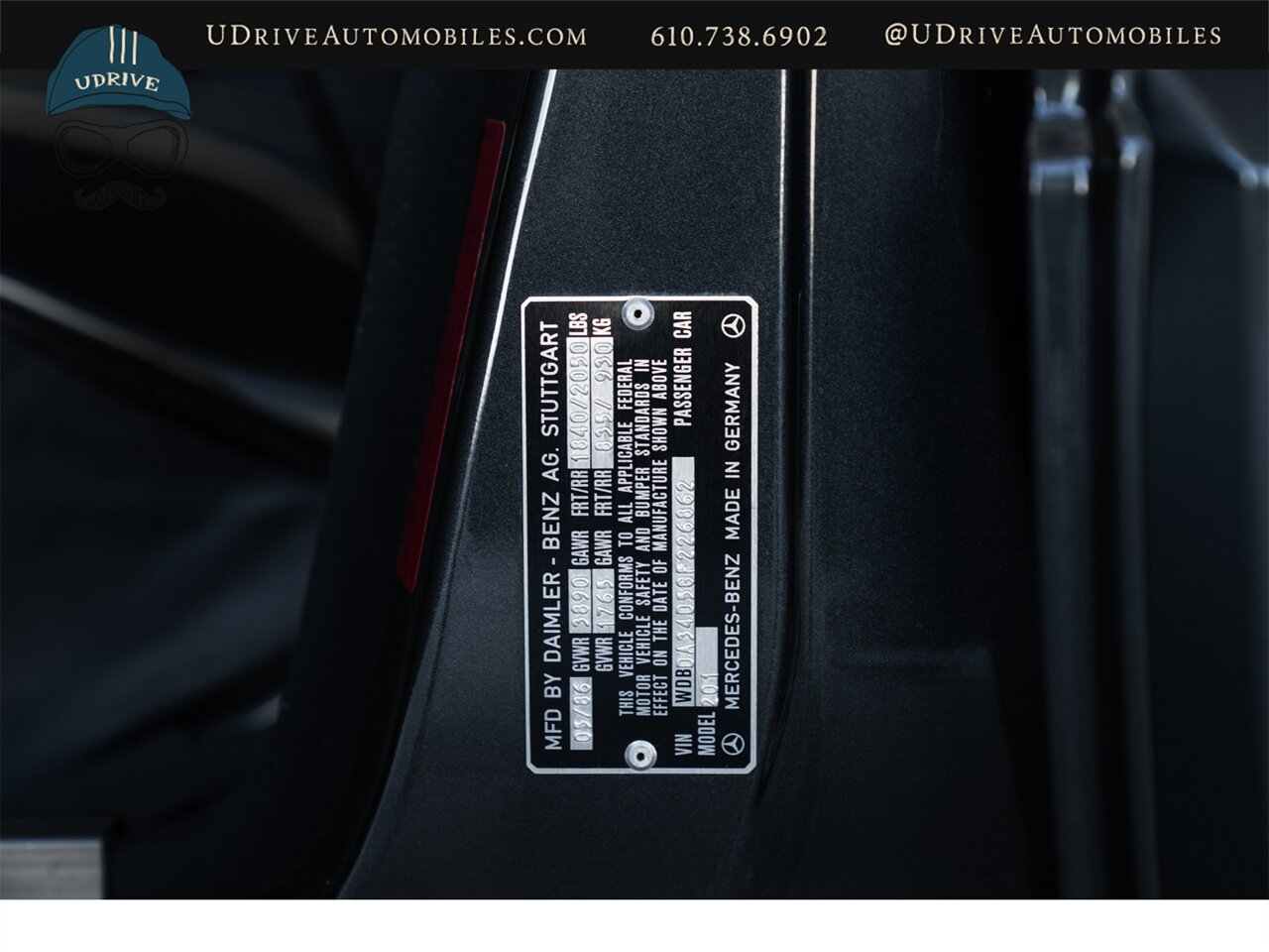 1986 Mercedes-Benz 190E 2.3-16  Cosworth 1 Owner 5 Speed Service History Immaculate - Photo 49 - West Chester, PA 19382