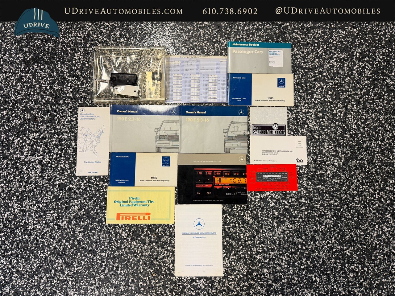 1986 Mercedes-Benz 190E 2.3-16  Cosworth 1 Owner 5 Speed Service History Immaculate - Photo 55 - West Chester, PA 19382