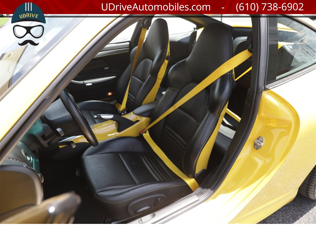 2004 Porsche 911 4S 996 C4S 6Sp Aerokit Sport Sts Yellow Seat Backs  Deviating Yellow Stitching 13k MIles IMS Retrofit - Photo 24 - West Chester, PA 19382