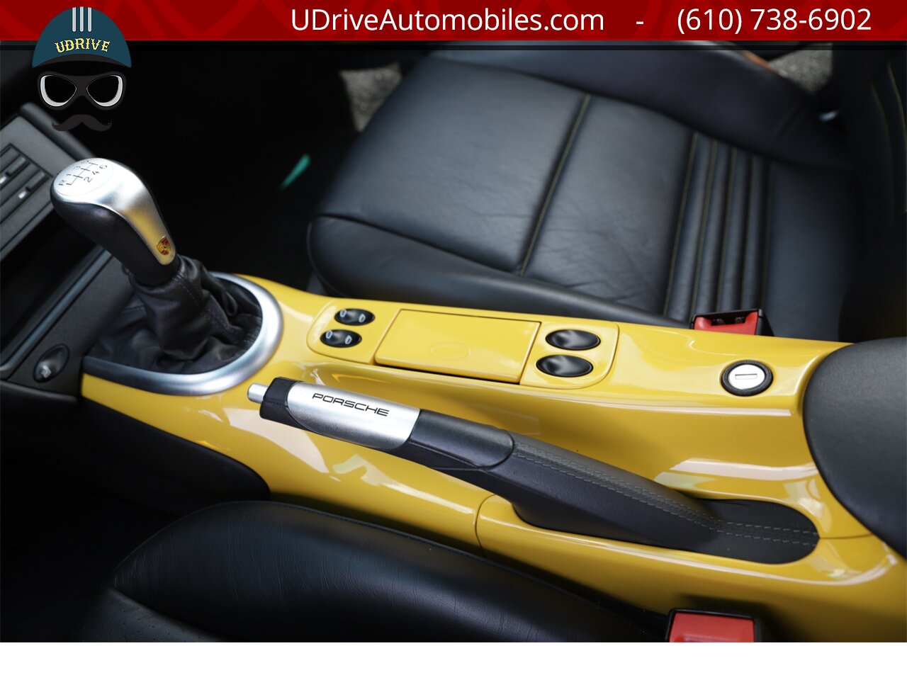 2004 Porsche 911 4S 996 C4S 6Sp Aerokit Sport Sts Yellow Seat Backs  Deviating Yellow Stitching 13k MIles IMS Retrofit - Photo 35 - West Chester, PA 19382