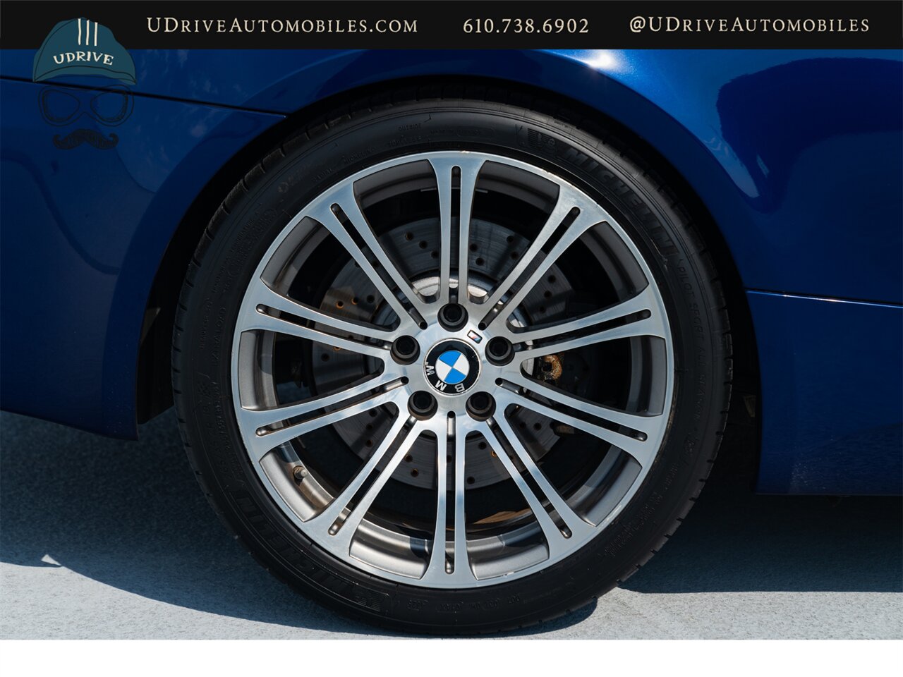 2008 BMW M3  6 Speed Manual Interlagos Blue Carbon Roof 19's - Photo 53 - West Chester, PA 19382