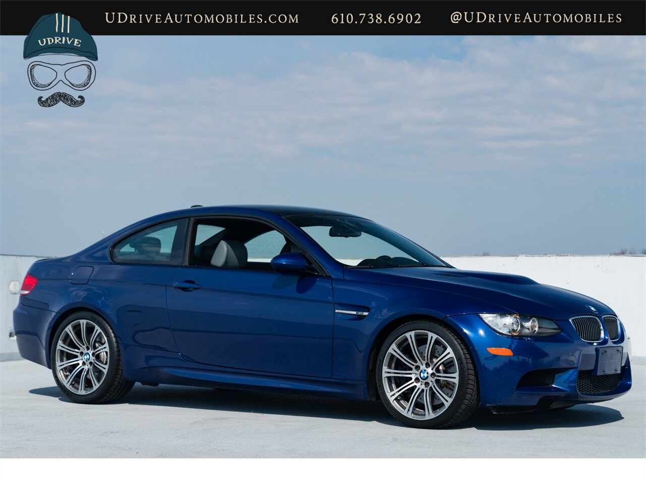 2008 BMW M3  6 Speed Manual Interlagos Blue Carbon Roof 19's - Photo 20 - West Chester, PA 19382