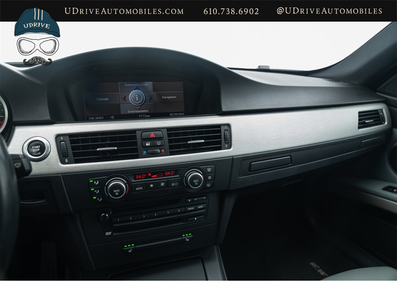 2008 BMW M3  6 Speed Manual Interlagos Blue Carbon Roof 19's - Photo 36 - West Chester, PA 19382