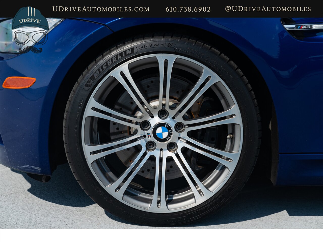 2008 BMW M3  6 Speed Manual Interlagos Blue Carbon Roof 19's - Photo 51 - West Chester, PA 19382