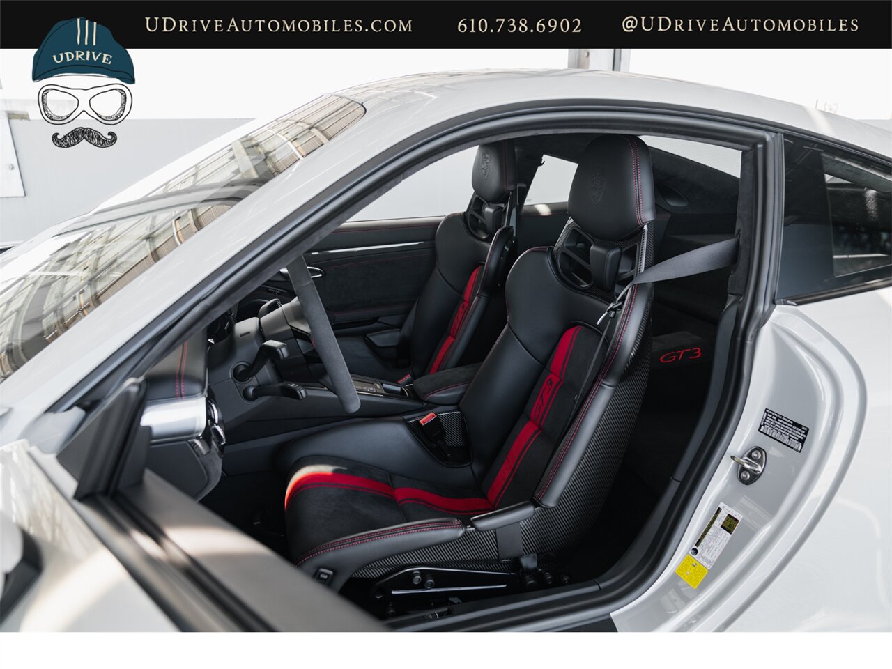 2018 Porsche 911 GT3  6 Speed Carbon Bucket Seats PCCB FAL Red Stitching Full Body PPF - Photo 7 - West Chester, PA 19382