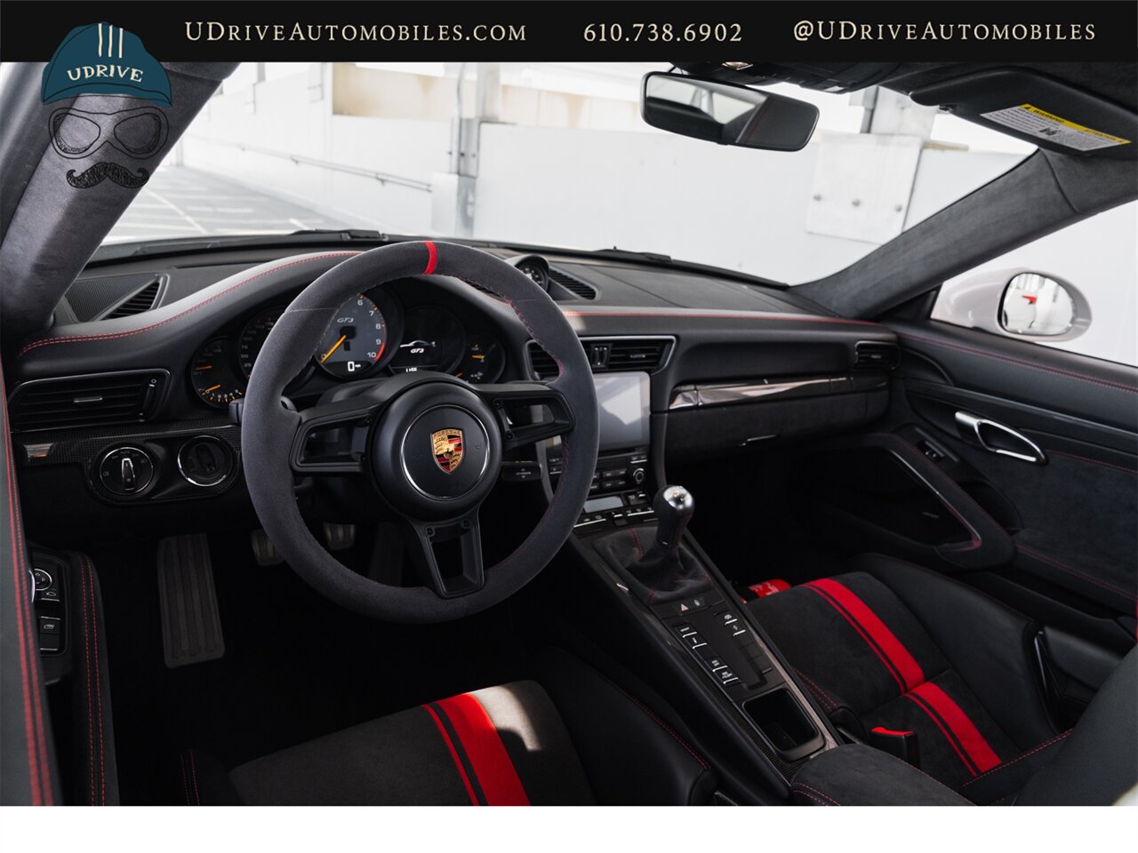 2018 Porsche 911 GT3  6 Speed Carbon Bucket Seats PCCB FAL Red Stitching Full Body PPF - Photo 6 - West Chester, PA 19382