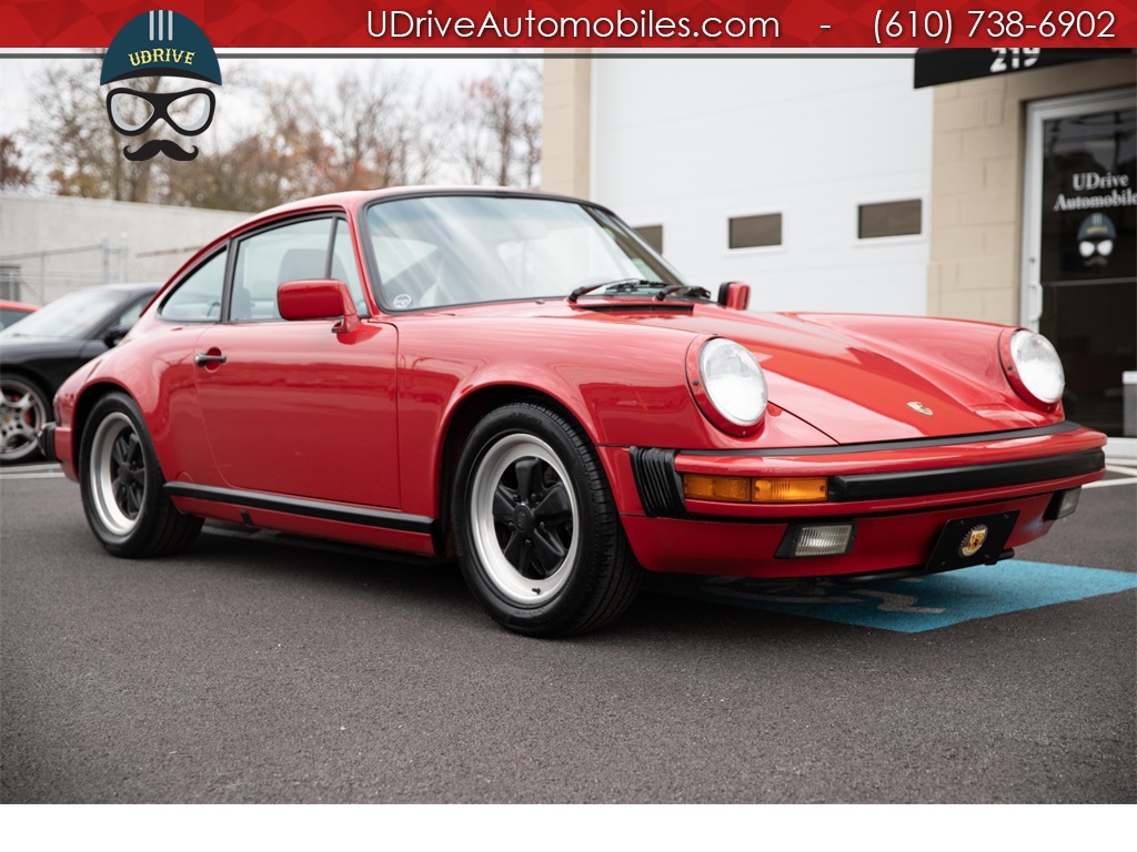 1987 Porsche 911 Carrera Carmine Red Service History G50   - Photo 13 - West Chester, PA 19382