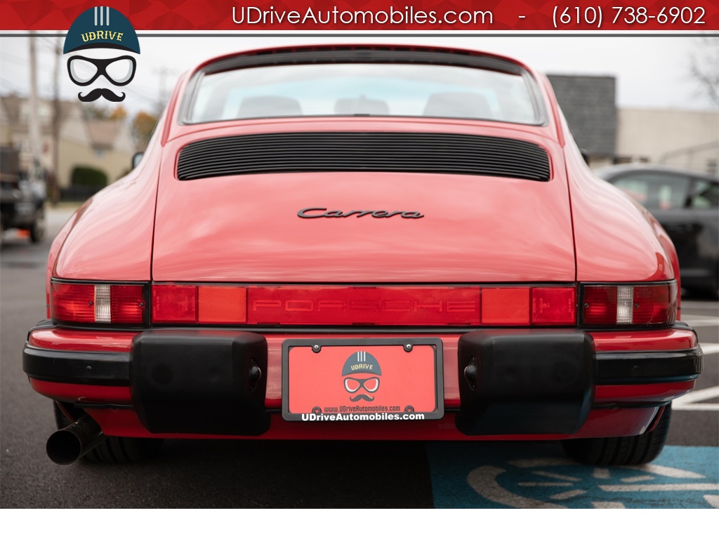 1987 Porsche 911 Carrera Carmine Red Service History G50   - Photo 19 - West Chester, PA 19382