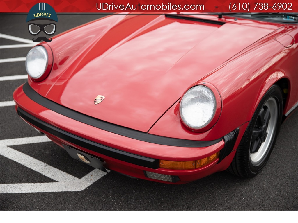 1987 Porsche 911 Carrera Carmine Red Service History G50   - Photo 9 - West Chester, PA 19382