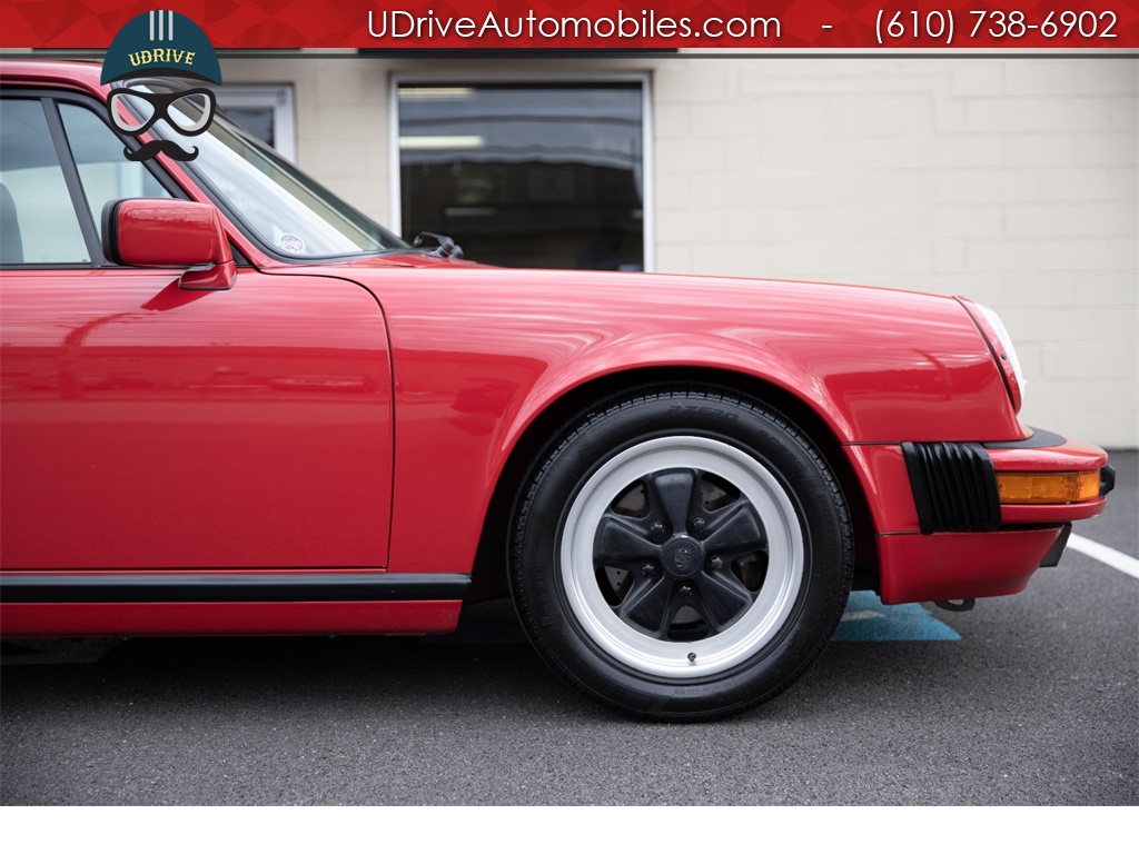 1987 Porsche 911 Carrera Carmine Red Service History G50   - Photo 14 - West Chester, PA 19382