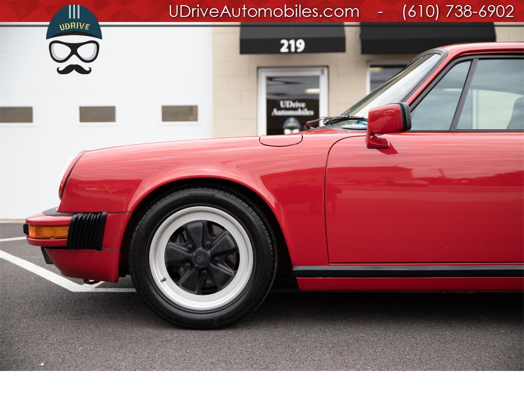 1987 Porsche 911 Carrera Carmine Red Service History G50   - Photo 7 - West Chester, PA 19382