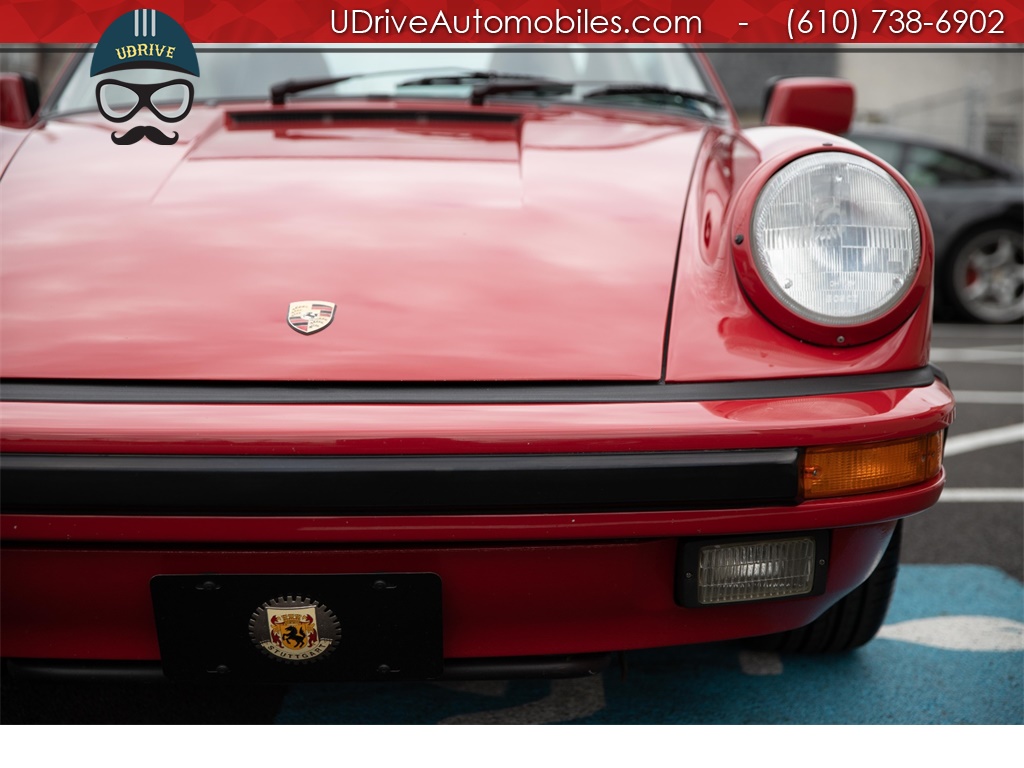 1987 Porsche 911 Carrera Carmine Red Service History G50   - Photo 10 - West Chester, PA 19382