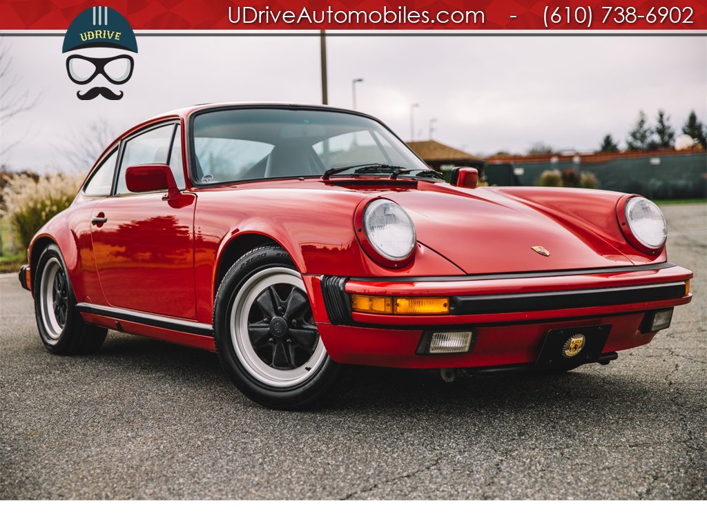 1987 Porsche 911 Carrera Carmine Red Service History G50   - Photo 4 - West Chester, PA 19382