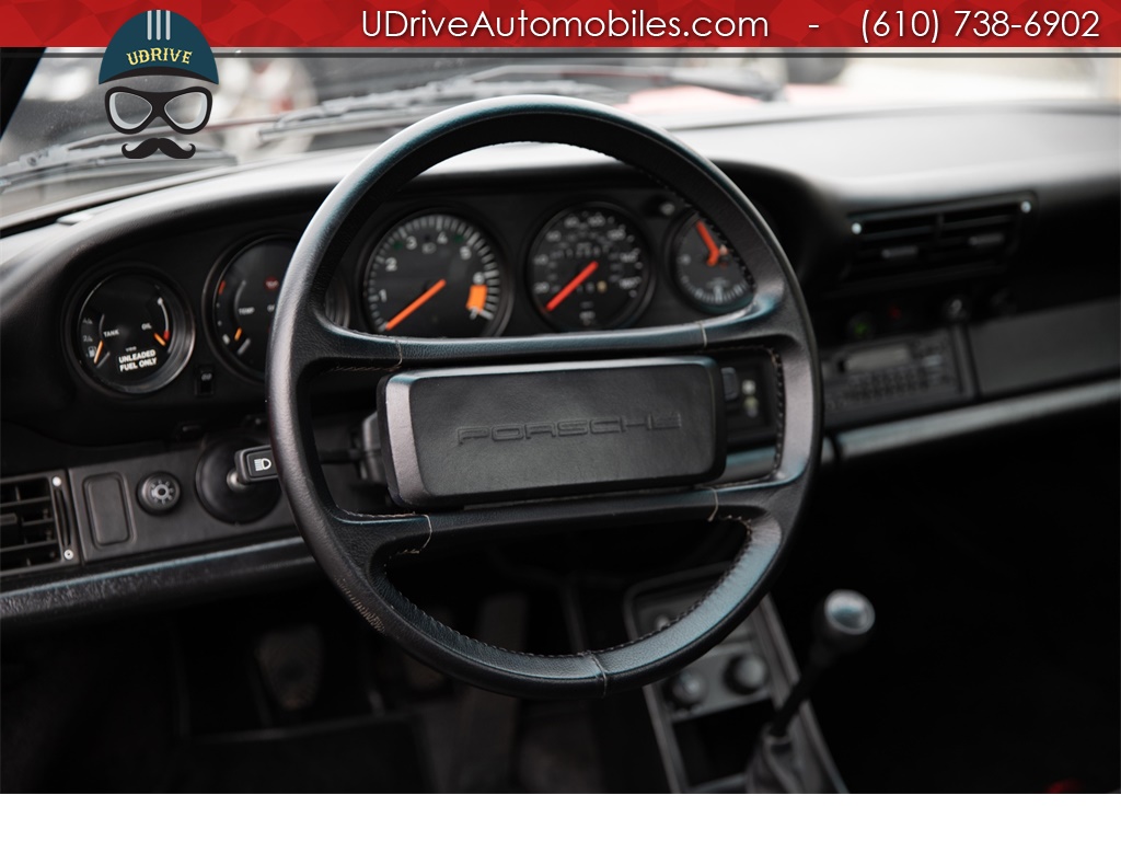 1987 Porsche 911 Carrera Carmine Red Service History G50   - Photo 28 - West Chester, PA 19382