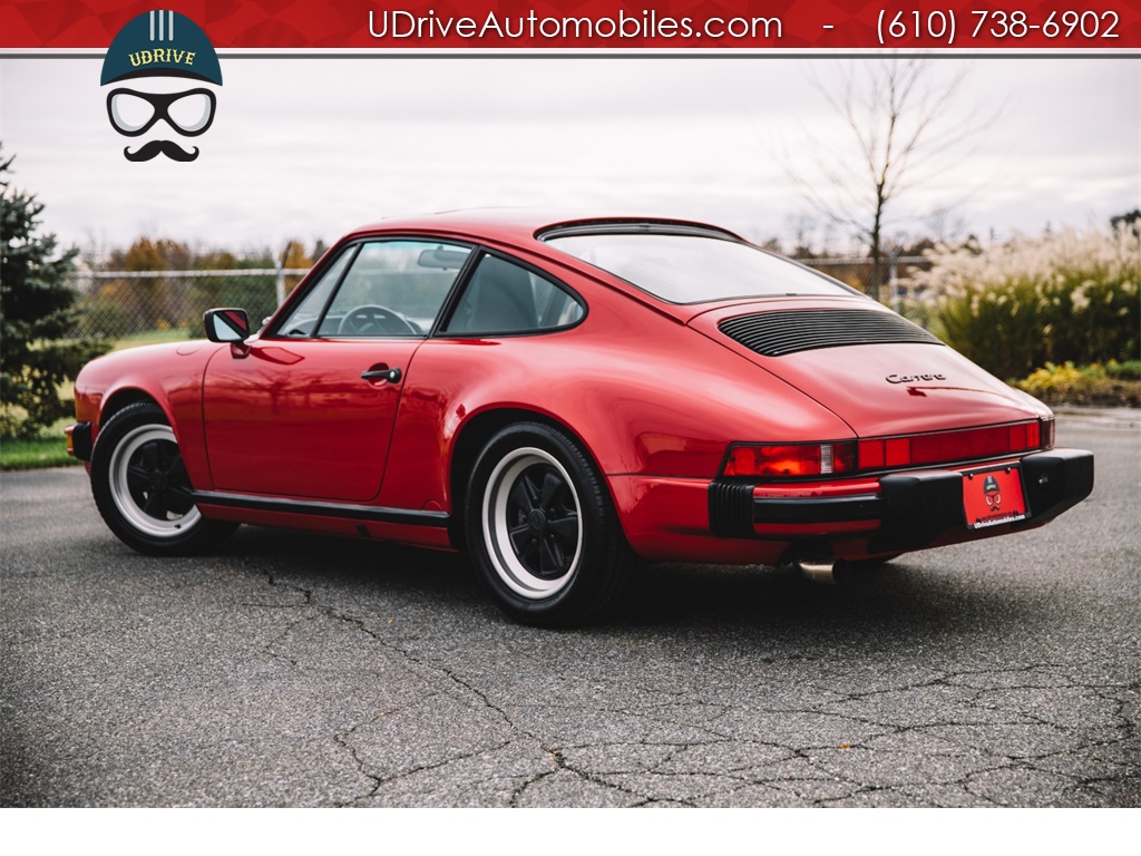 1987 Porsche 911 Carrera Carmine Red Service History G50   - Photo 5 - West Chester, PA 19382