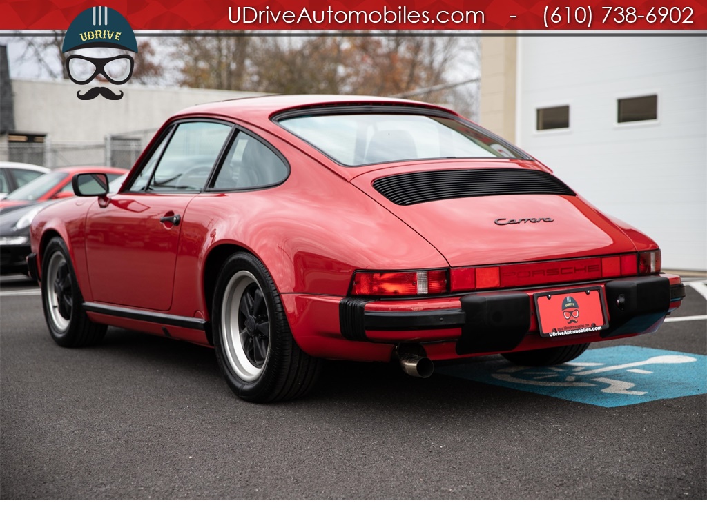 1987 Porsche 911 Carrera Carmine Red Service History G50   - Photo 21 - West Chester, PA 19382